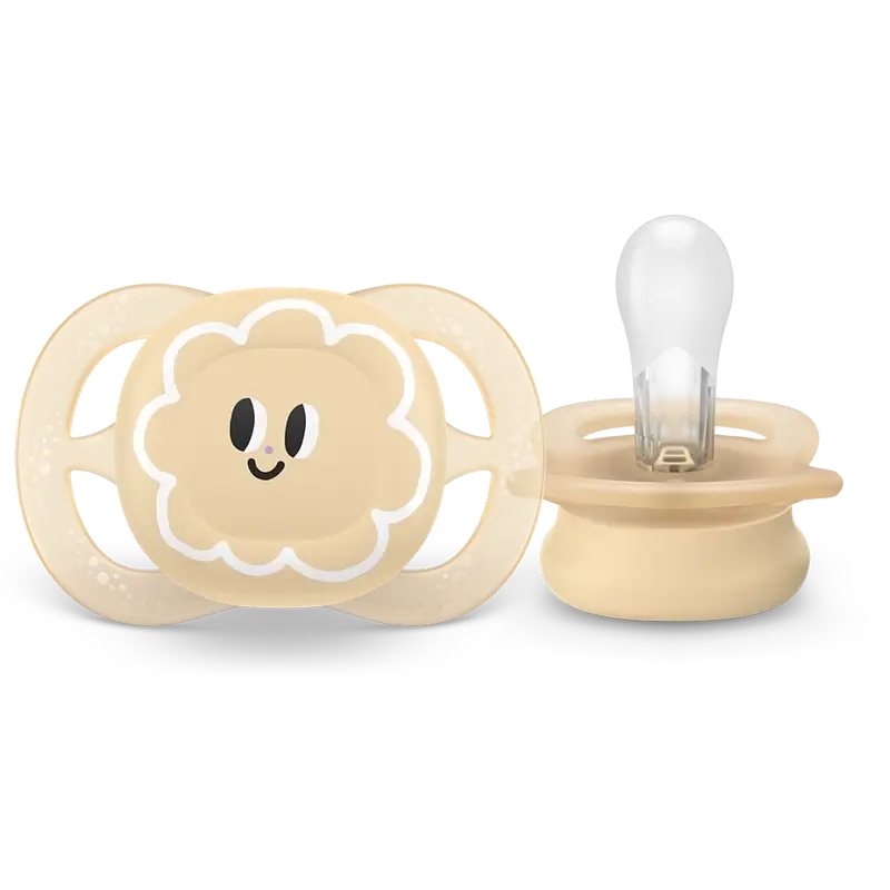 Chupeta Avent Ultra Start 0-2 M para meninas, 2 unidades