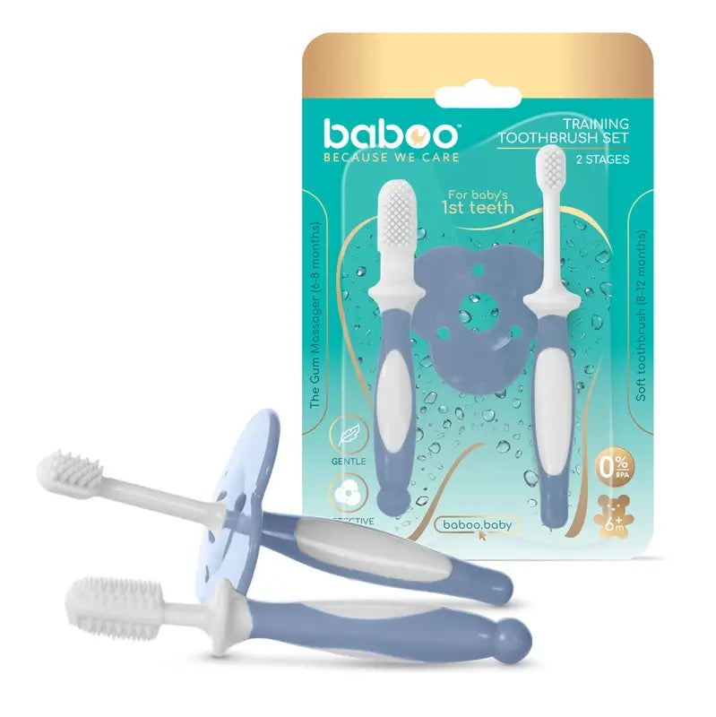 Comprar Conjunto de Escova de Dentes Baboo 6+ Meses, 2 peças ao melhor ...