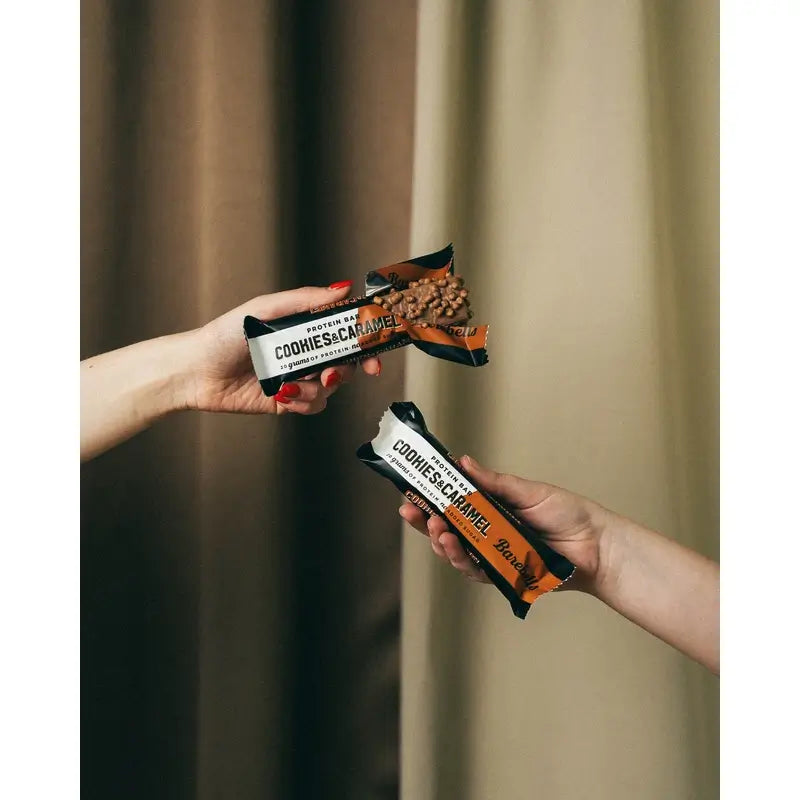 Barebells Barras Cookies & Caramelo , 55 gramas