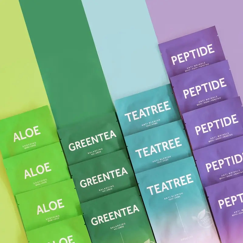 Barulab The Clean Máscara Vegana - Chá Verde, 23 gramas