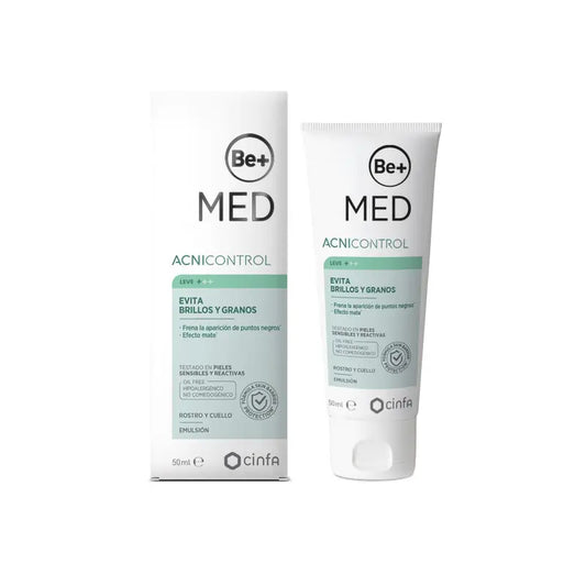 BE+ EMULSION REGULADORA MATIFICANTE PIEL GRASA T 50 ML