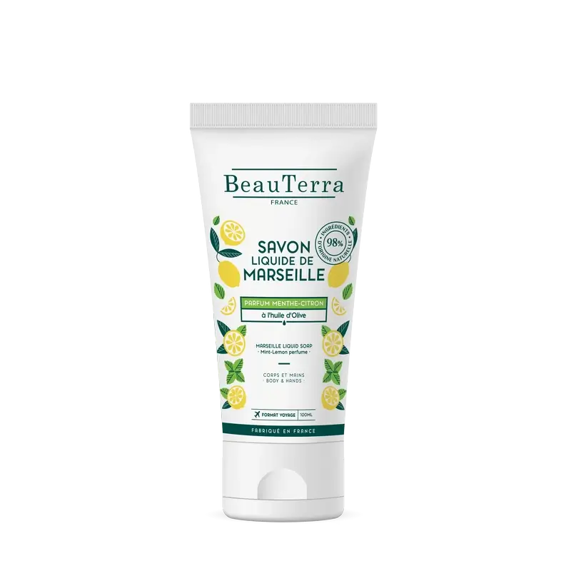Beauterra Higiene Corporal Sabonete Marselha Menta-Limão 100 Ml