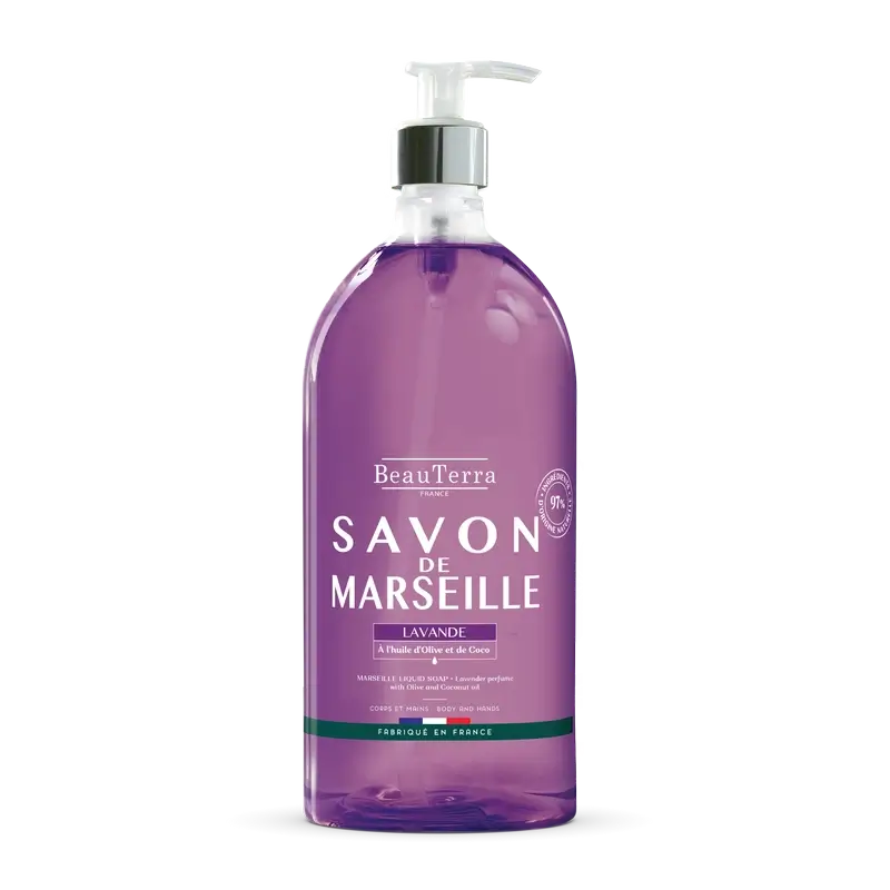 Sabonetes Beauterra Marseille Sabonete Marseille Lavanda , 1000 ml