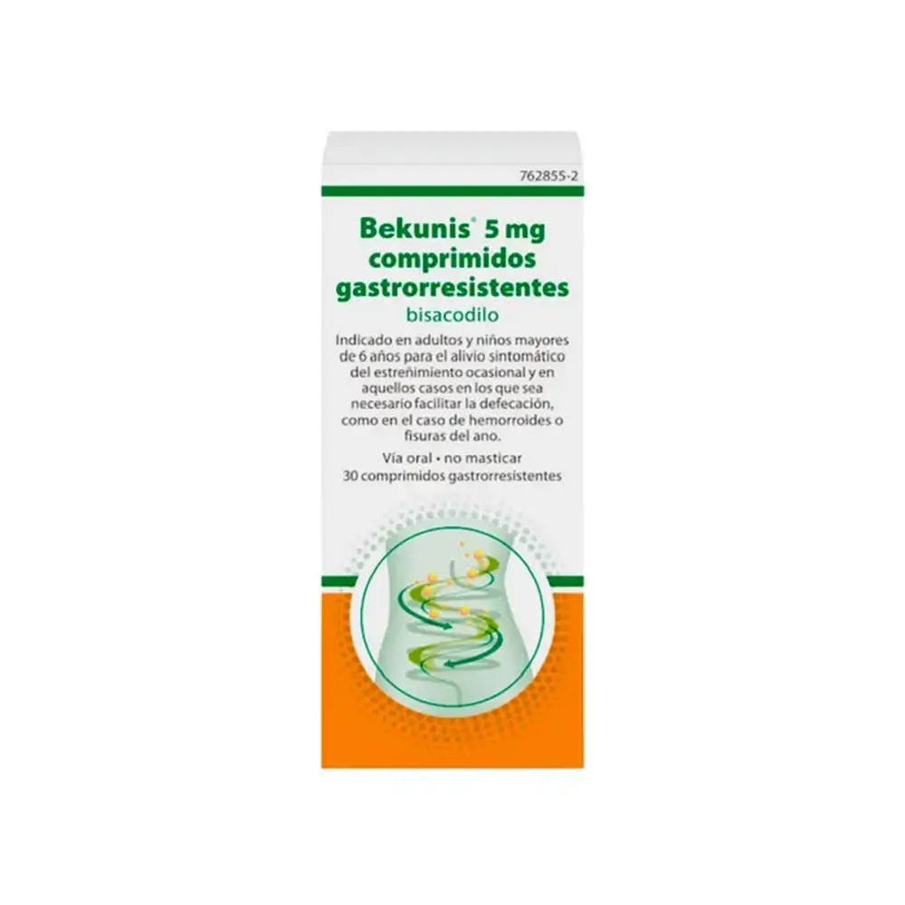 Bekunis 5 mg comprimidos gastrorresistentes