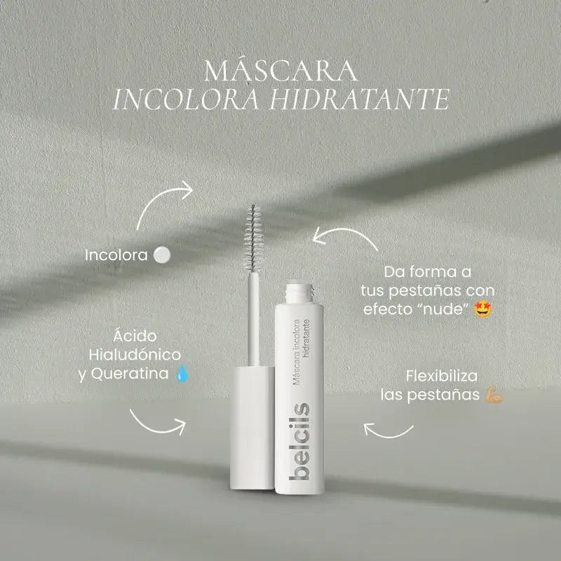 BELCILS MÁSCARA INCOLOR COM HIDRATANTE DE HIASOL