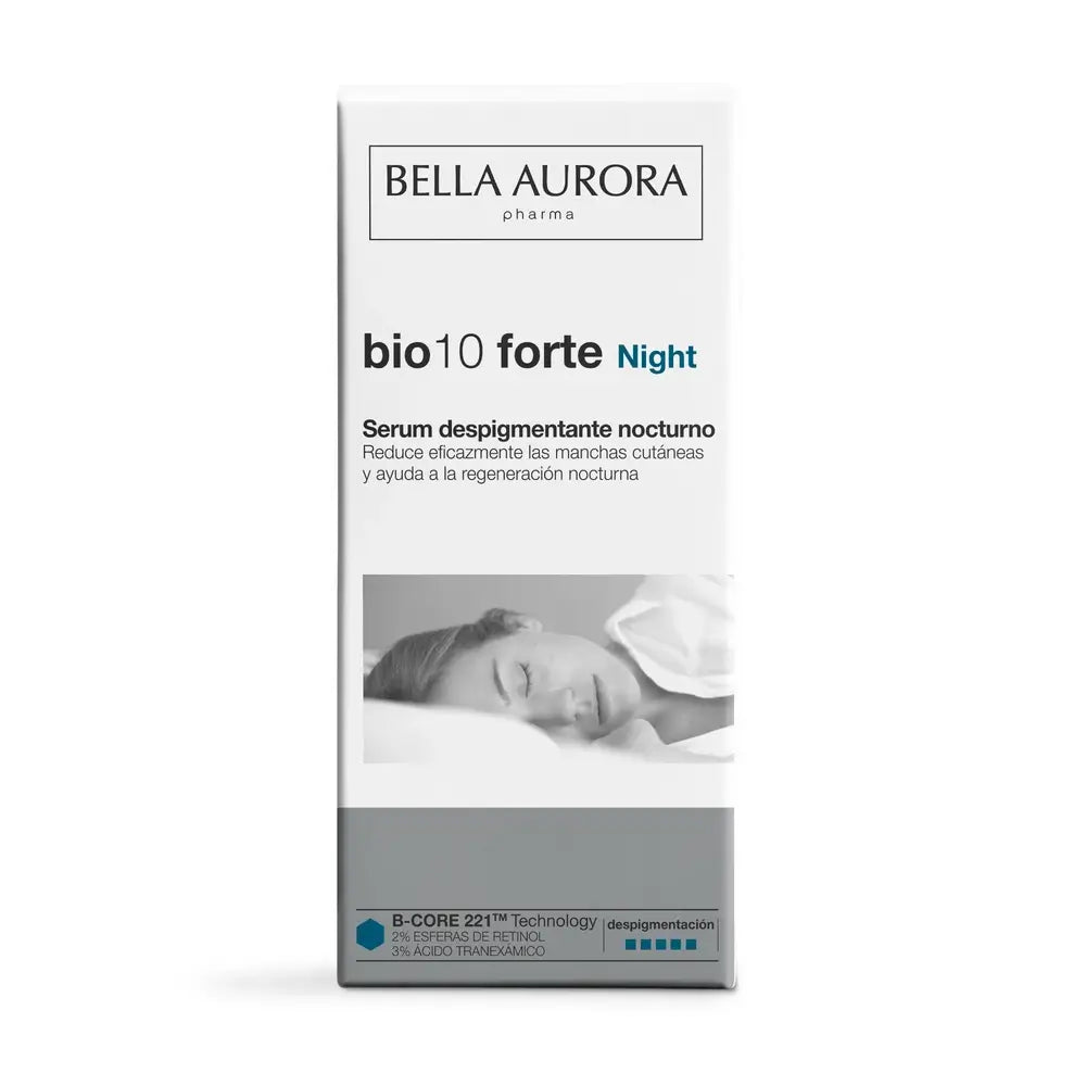 Bella Aurora Anti-Blemish Bio10 Forte Intensive Nighttime Depigmenting Serum, 30 ml