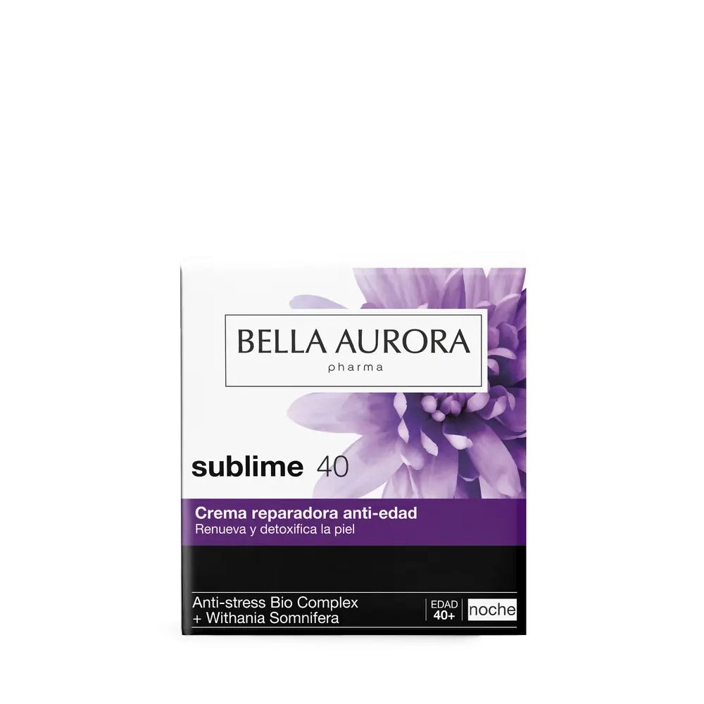 Bella Aurora Sublime 40 Creme de Noite Anti-Idade, 50 ml