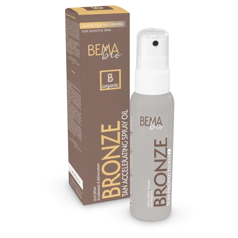 Bema Bio Sun Óleo de bronzeamento em spray , 100 ml