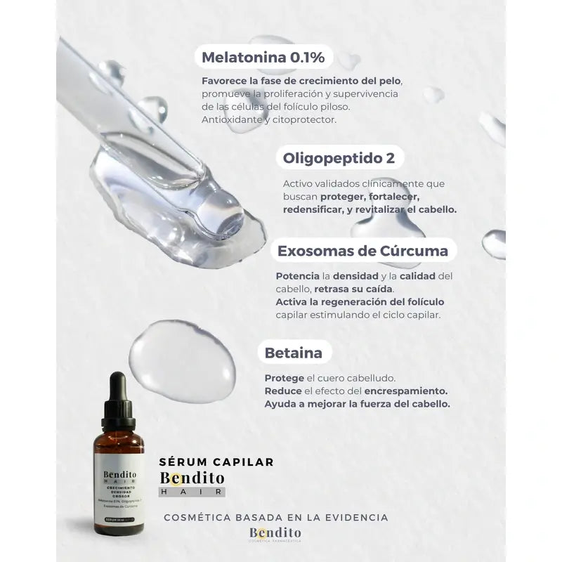 Bendito Hair Sérum para o cabelo, 50 ml