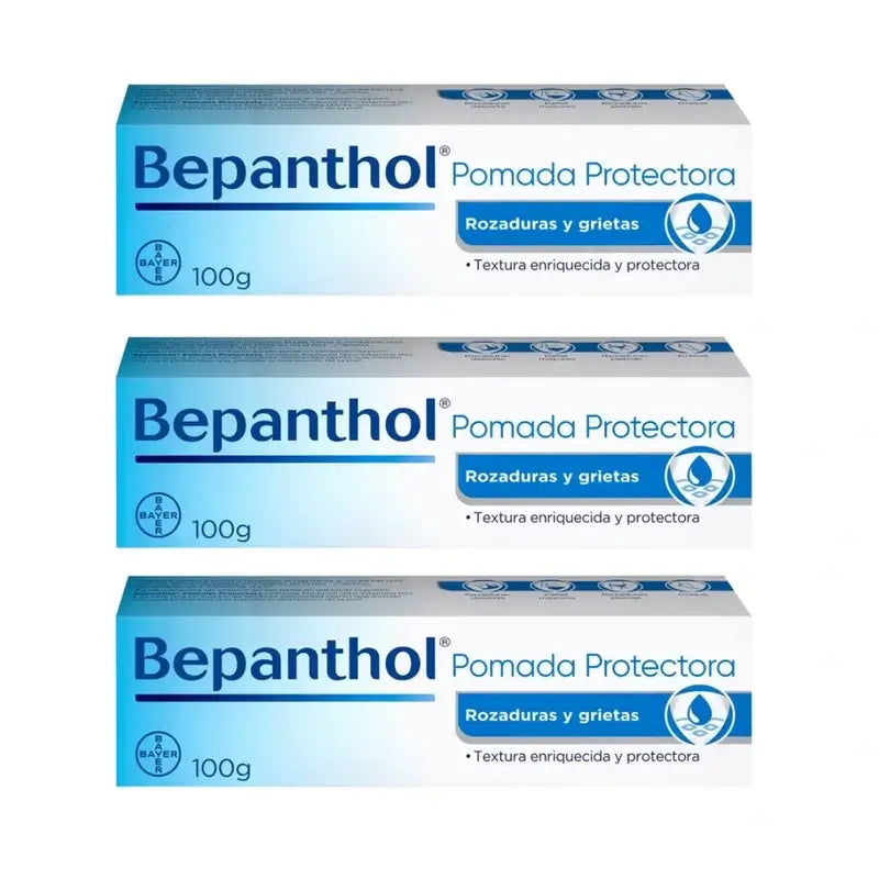 Bepantol Pomada protetora, 3X100 Gr