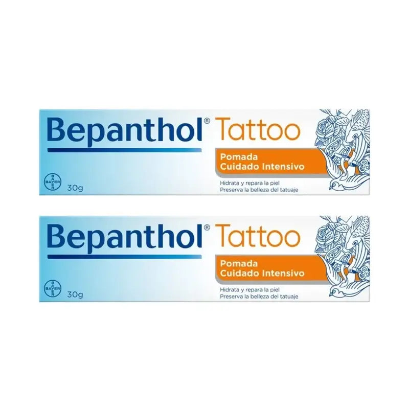Bepanthol Pomada para Tatuagem, 2X30 Gr