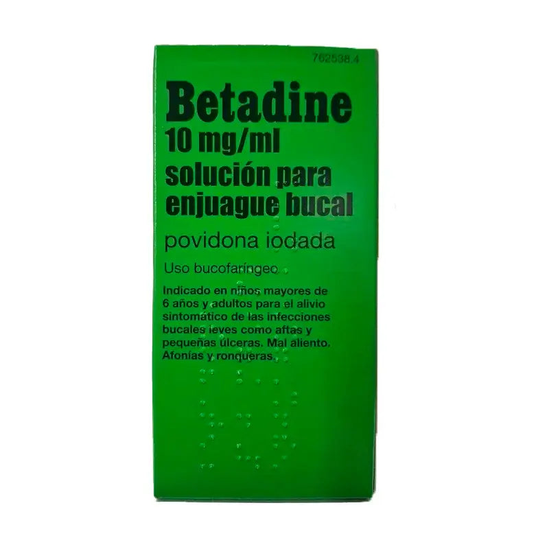 Betadine 10 Mg/Ml Solução para elixir bucal, ml 200