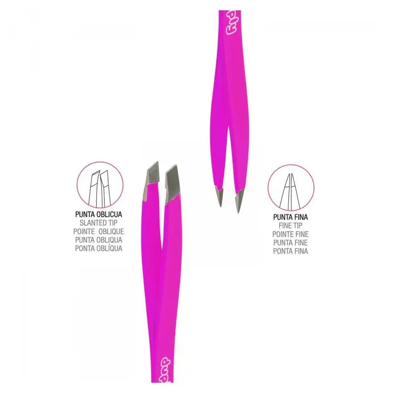 Beter Duply Pinza De Depilar De Doble Punta Fina/Oblicua