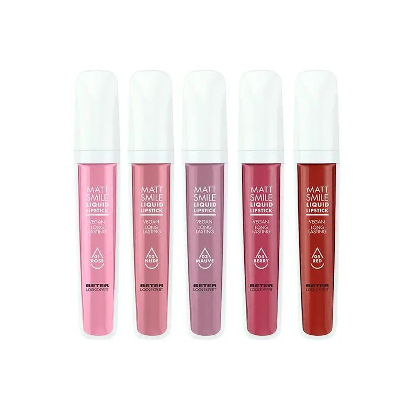 Beter Look Expert Matt Liquid Lipstick 01 Rose