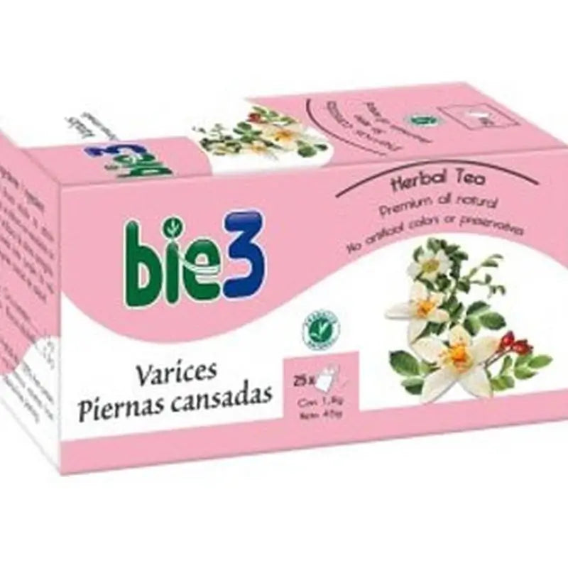 Bie3 Varizes e Pernas Cansadas 1,8 g 25 Filtros