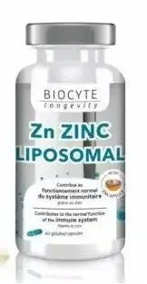 Biocyte Zn Zinc Liposomal , 60 capsulas
