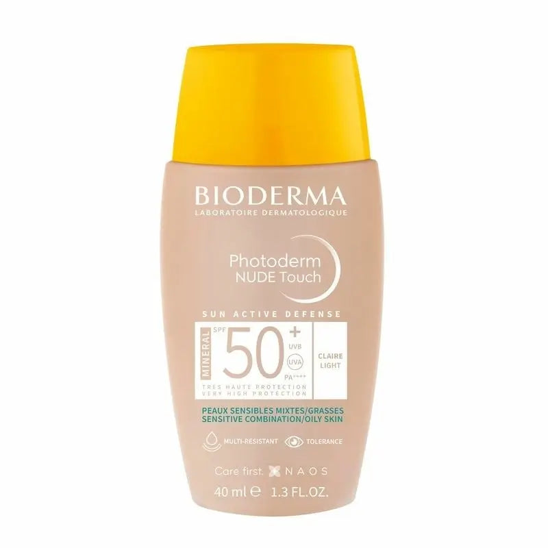 BIODERMA Photoderm Nude Touch SPF 50+ Tom Claro 40 ml