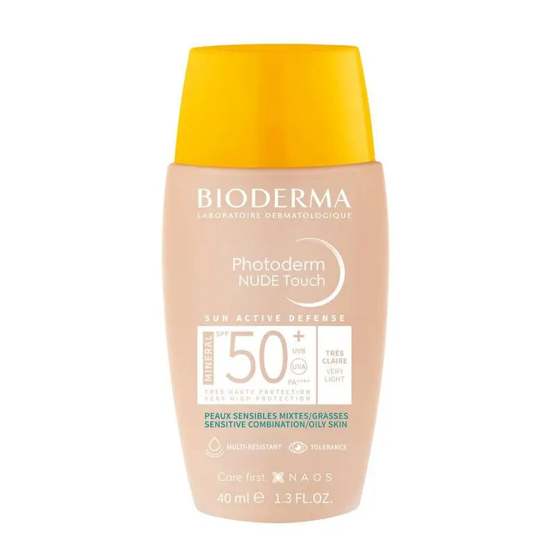 BIODERMA Photoderm Nude Touch SPF 50+ Tom Natural 40 ml