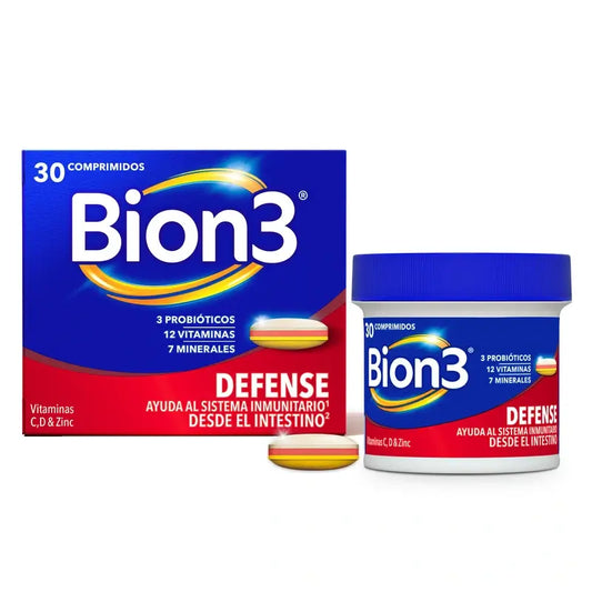 Bion3 Defense Multivitamins, 30 comprimidos