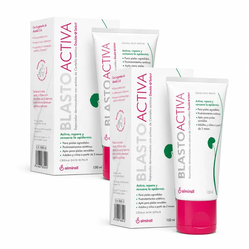 Blastoactive Cream, embalagem de 2 x 150 ml