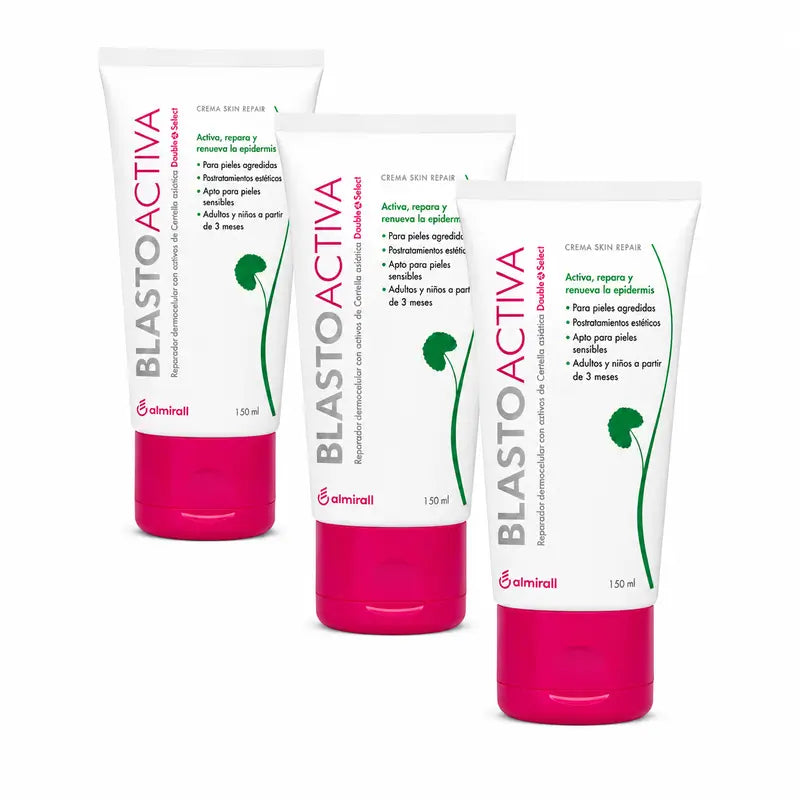 Blastoactive Cream, Embalagem 3 x 150 ml