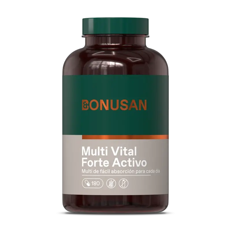 Bonusan Multi Vital Forte Active, 180 cápsulas