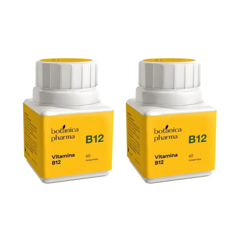 Botanicapharma Vitamina B12, 2X60 Comprimidos 500 Mg