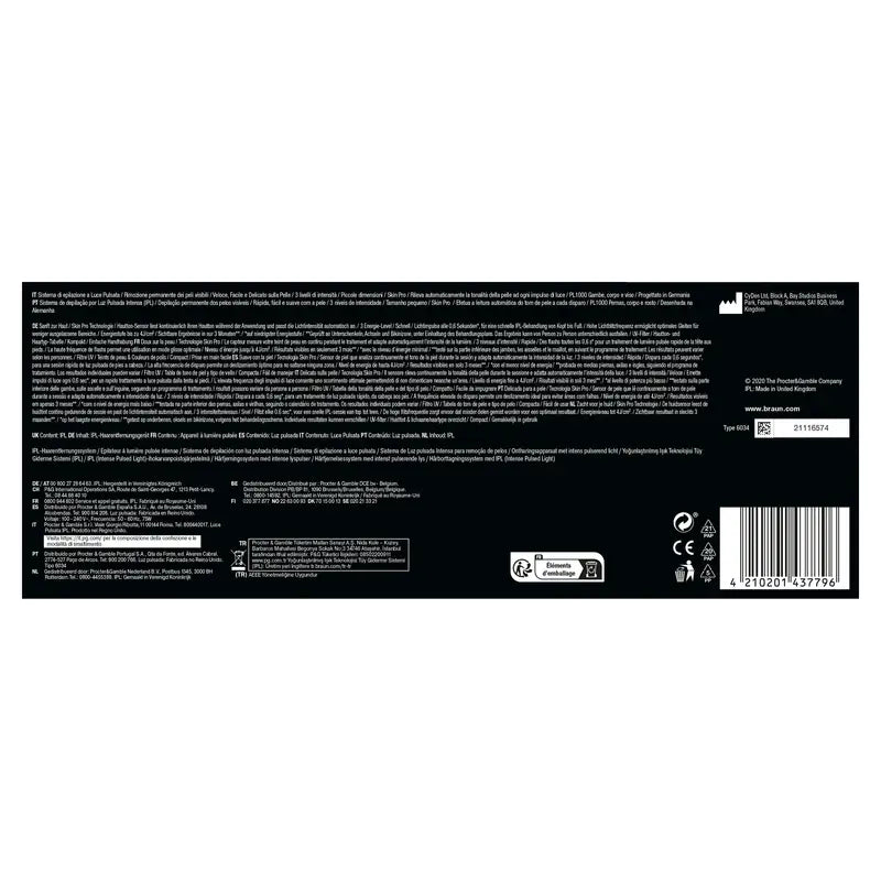 Braun Depiladora Ipl de última geração Silk-Expert Mini Pl1000