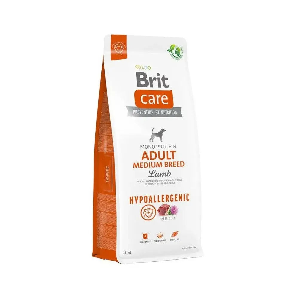 Brit Care Dog Adult Hypoallergenic Medium 12kg para Cães