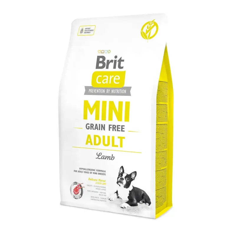 Brit Care Dog Mini Grain Free Adult Cordeiro 2 quilos