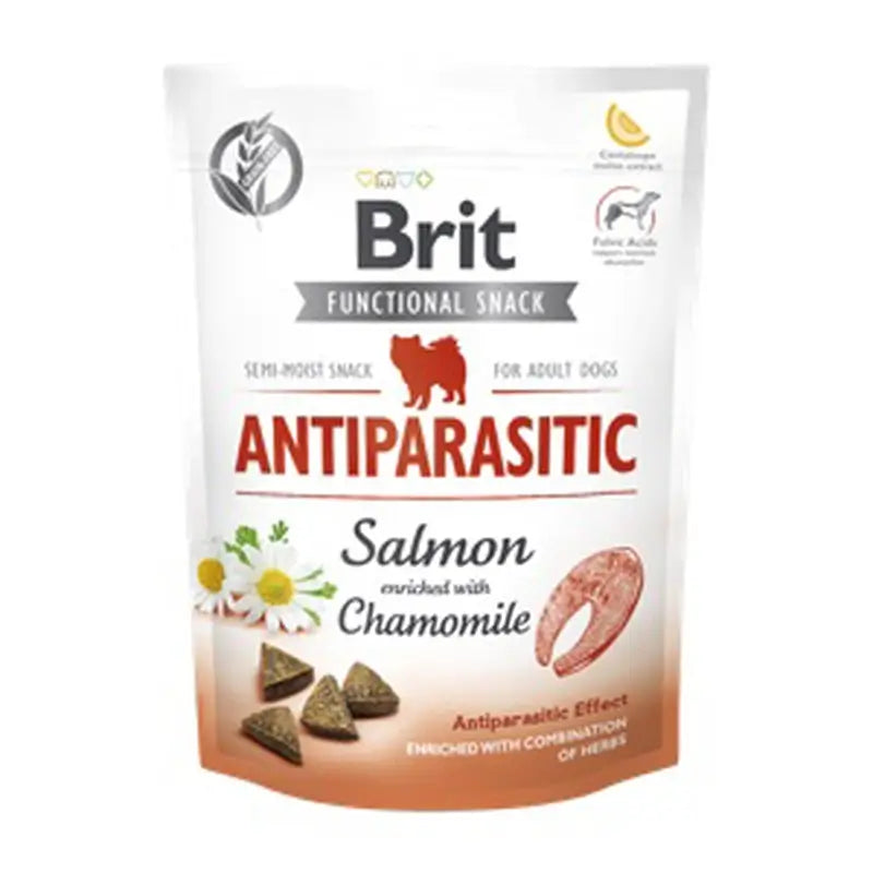 Brit Care Snacks Antiparasitários para Cães com Salmão 10x150g