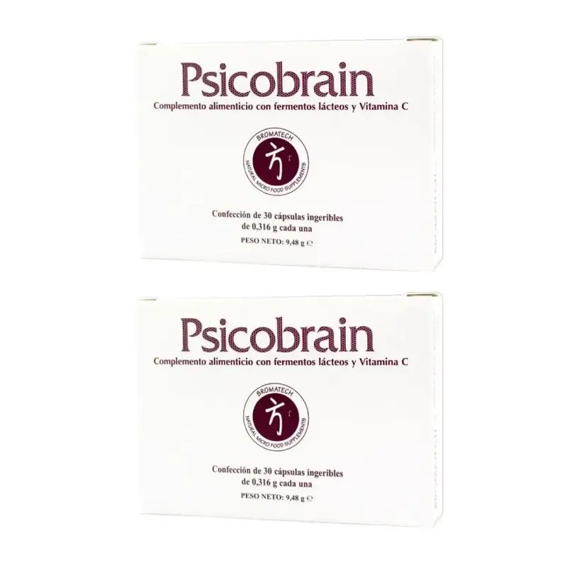 Bromatech Psicobrain, 2X30 Cápsulas
