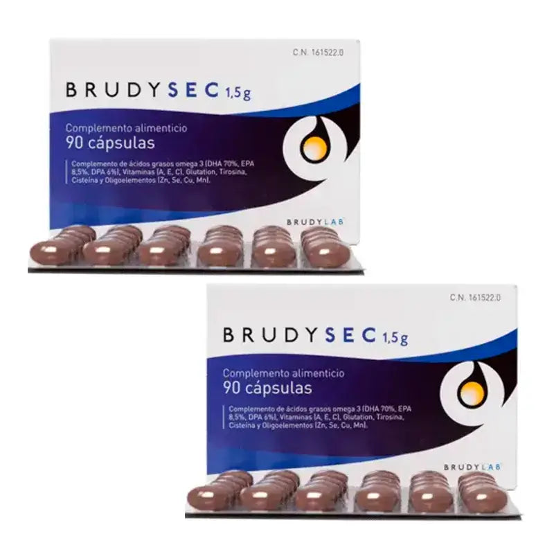 Brudy Sec 1,5 g, Embalagem 2 x 90 Cápsulas