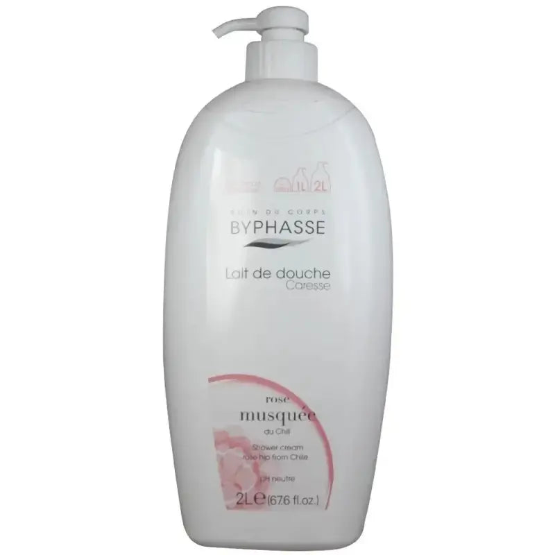 Creme de Duche Byphasse Caresse Rosa Mosqueta, 2000 ml