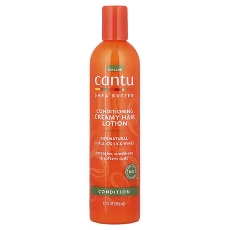 Cantu Manteiga de Karité Condicionador Natural para Cabelo Loção Cremosa 355Ml