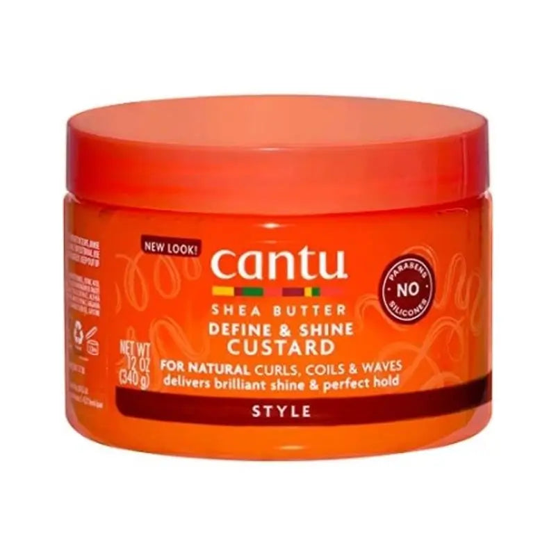 Cantu Shea Butter Natural Hair Define & Shine Custard 340G