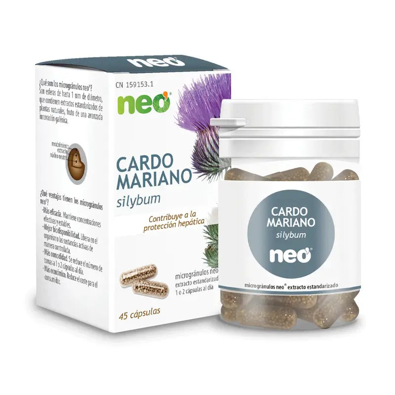 CARDO MARIANO NEO 474 MG 45 CAPSULAS