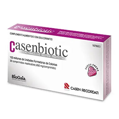 CASENBIOTIC Morango 30 comprimidos