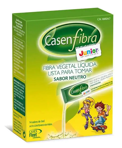 CASENFIBRA JUNIOR LÍQUIDO FIBRA VEGETAL 14 STICK 5 ML