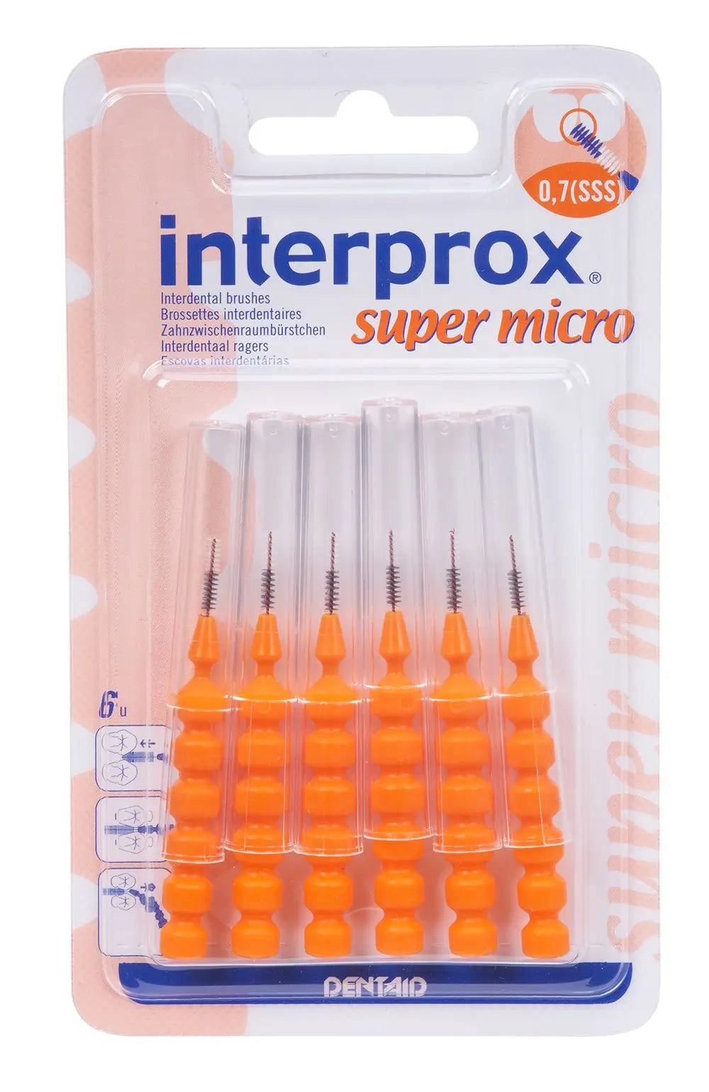 ESCOVA DE DENTES INTERPROXIMAL INTERPROX SUPER MICRO