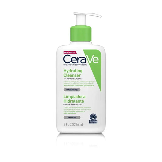 Gel de Limpeza Hidratante CeraVe, 236 ml