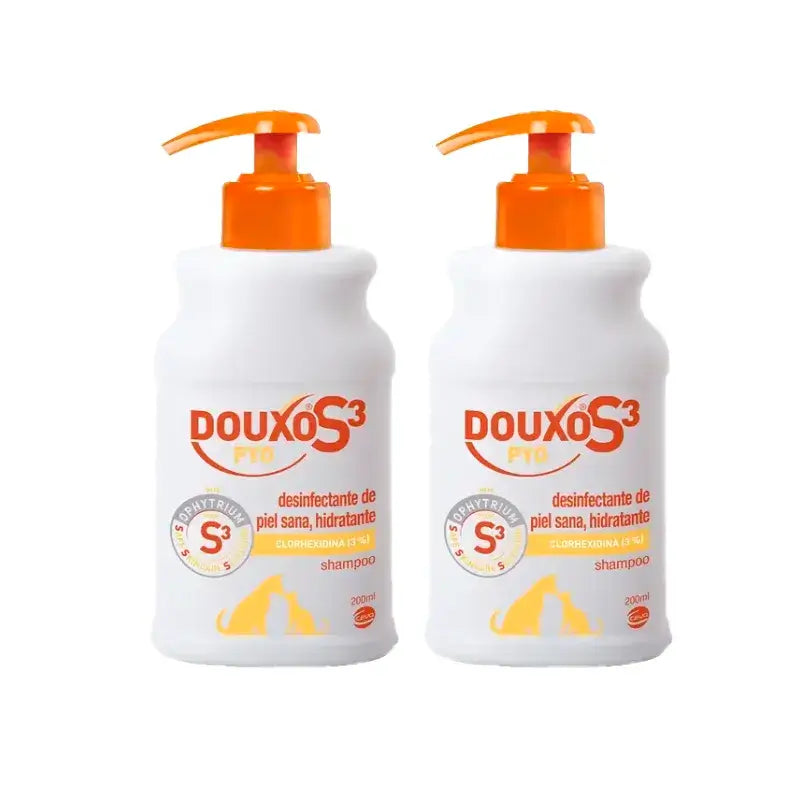 Ceva Douxo Pyo Champô Protetor, Embalagem 2 x 200 ml