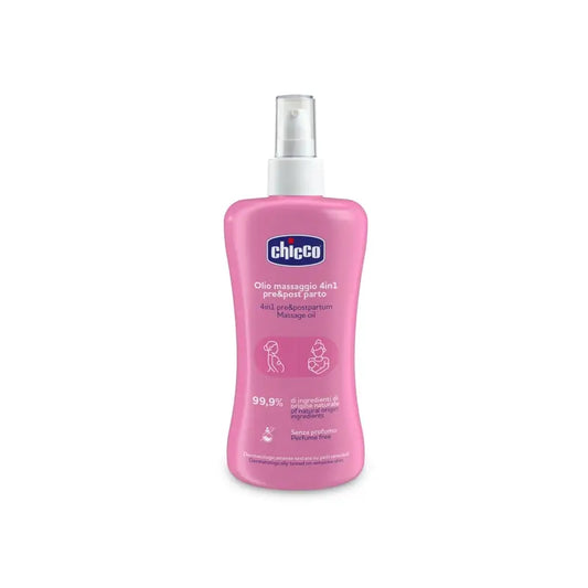 Chicco Óleo de Massagem Pré/Pós-Parto 4 em 1 200Ml