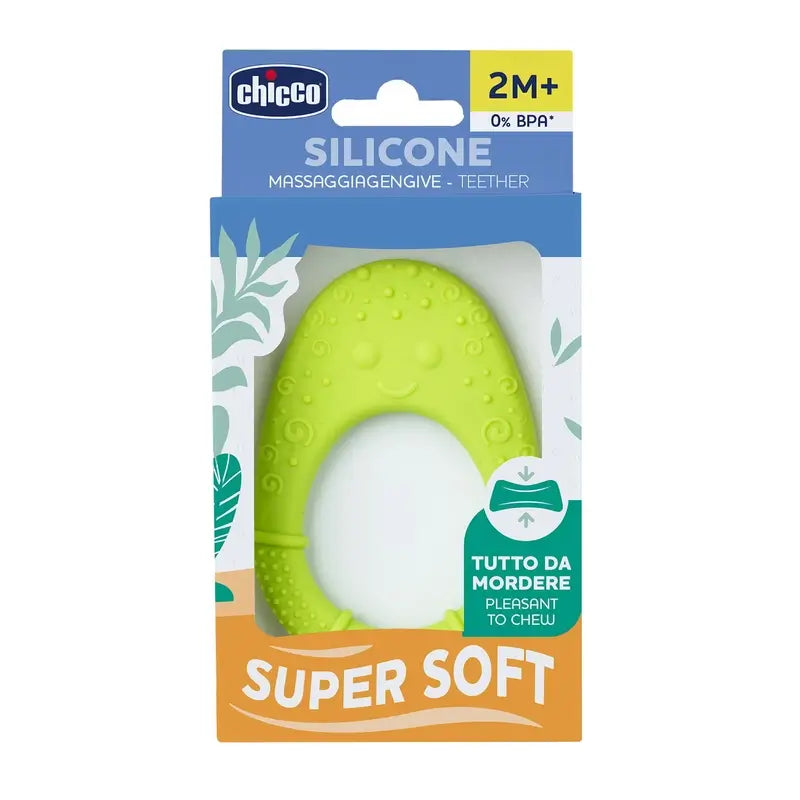Chicco Supersoft Avocado Teether 2M+