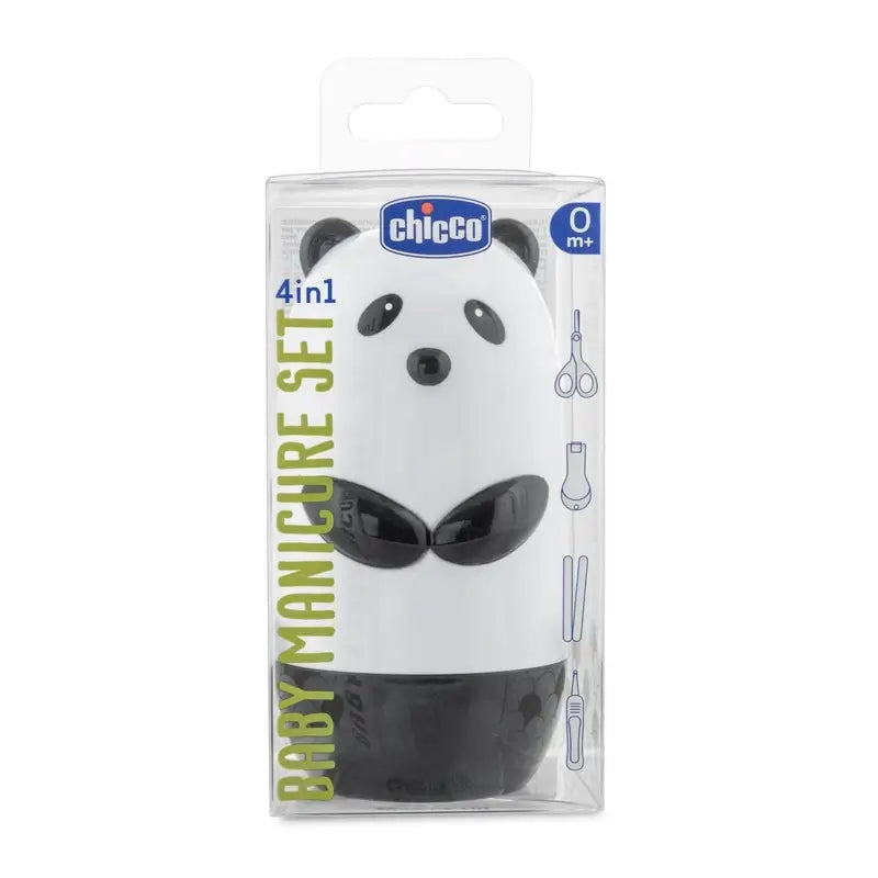 Conjunto de manicura de viagem Chicco - Panda
