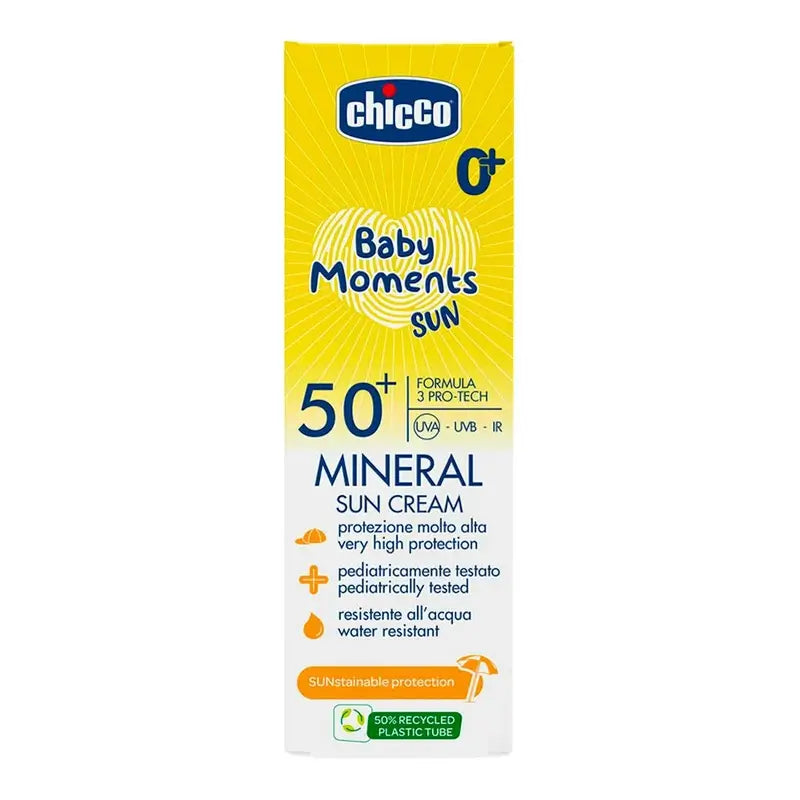 Chicco Sun Creme Mineral Spf 50+ , 75 ml