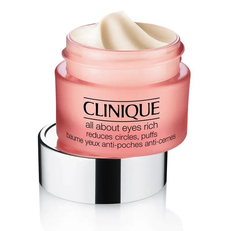 Clinique All About Eyes Contorno de Olhos Hidratante Rico, 15 ml