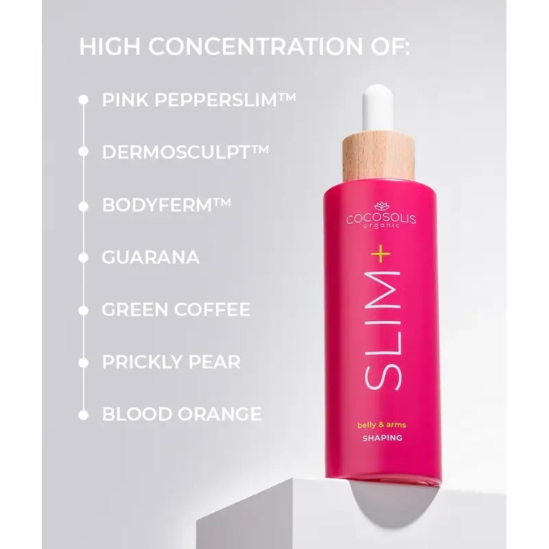 Cocosolis Slim+ Serum modelador de barriga e braços, 100 ml