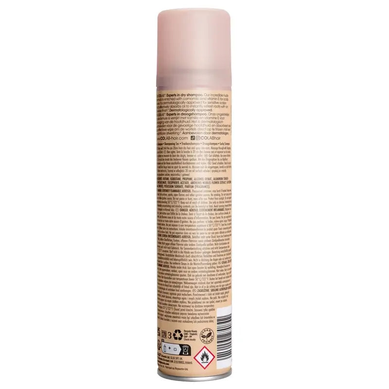 Colab Champô seco Pure Nude , 200 gr