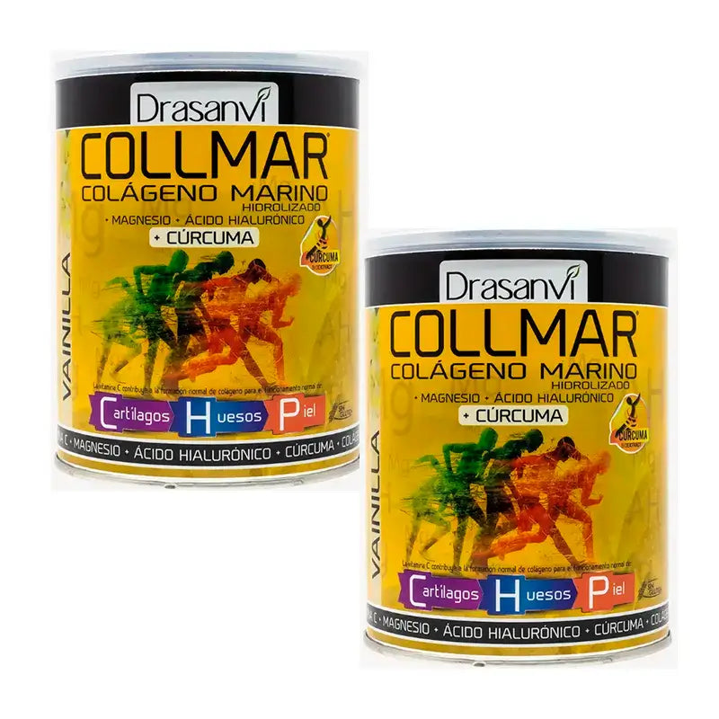Collmar Drasanvi Magnésio Curcuma Baunilha , 2X300 Gr